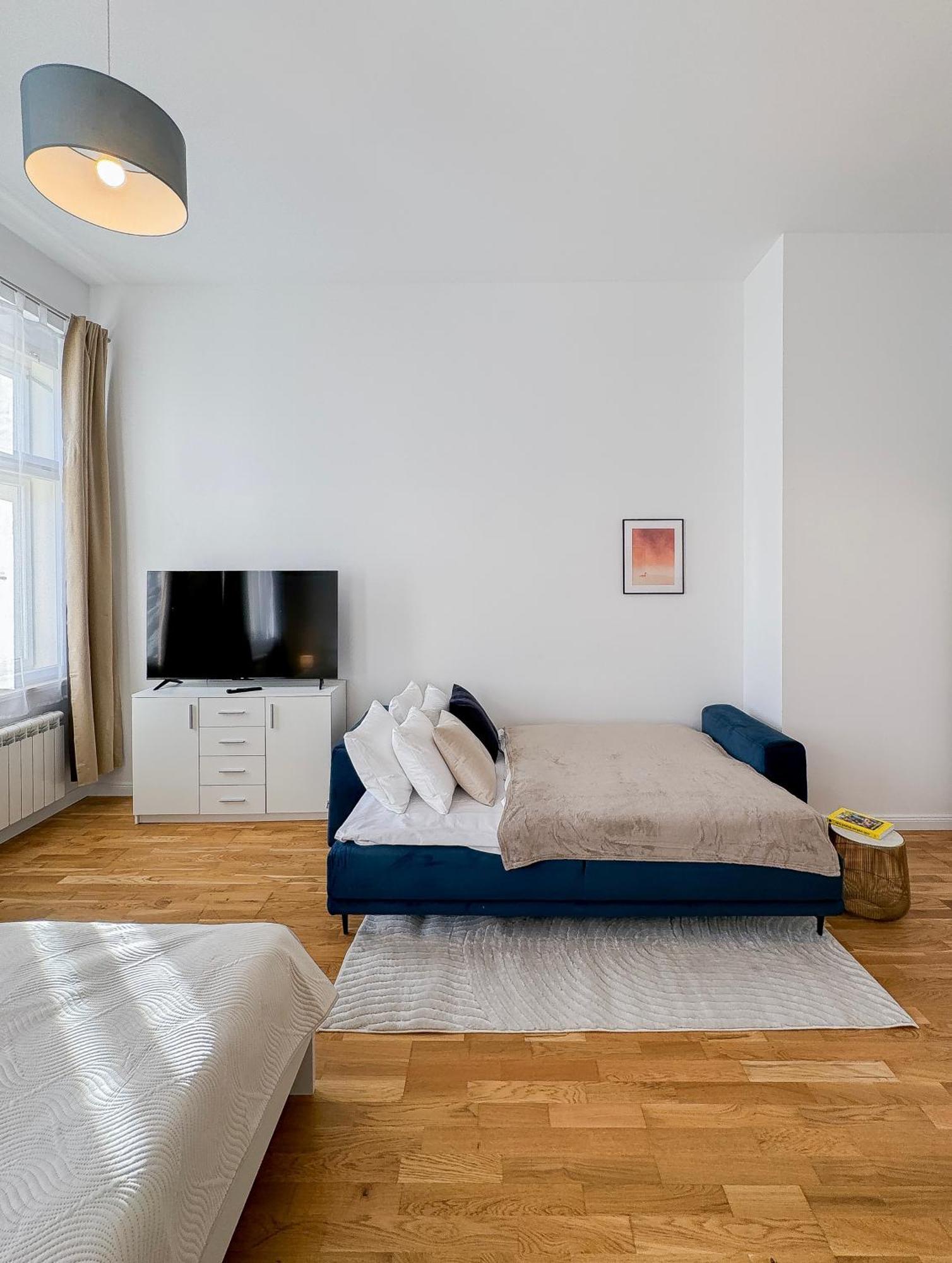Turnkey I Wenceslas Square Apartments Prag Oda fotoğraf